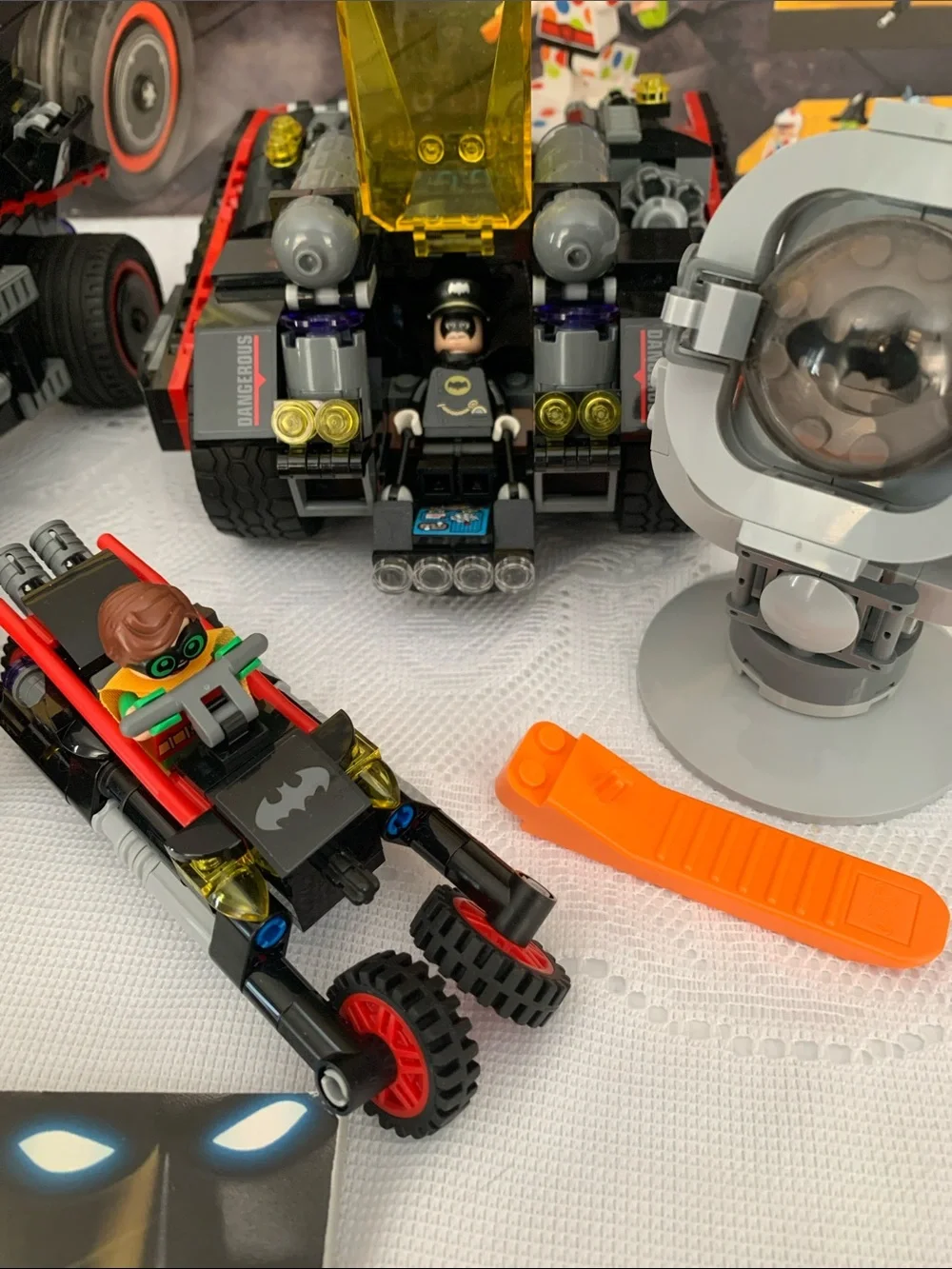 LEGO 70917 The Ultimate Batmobile Building Set 90% complete